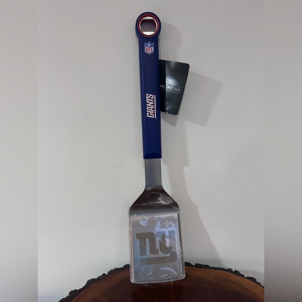NFL Giants Blue BBQ Tool with Opener